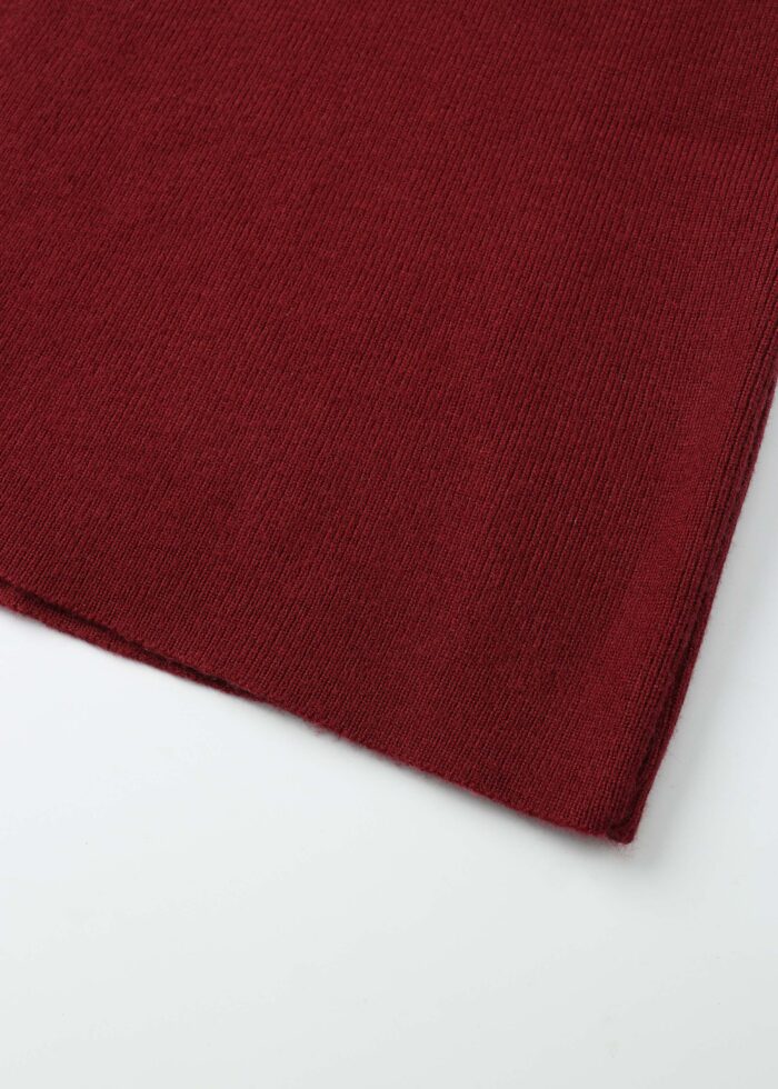 Kids Girl Knitted Fabric Short Dress - Image 5