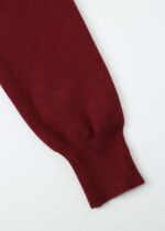 Kids Girl Knitted Fabric Short Dress - Image 6