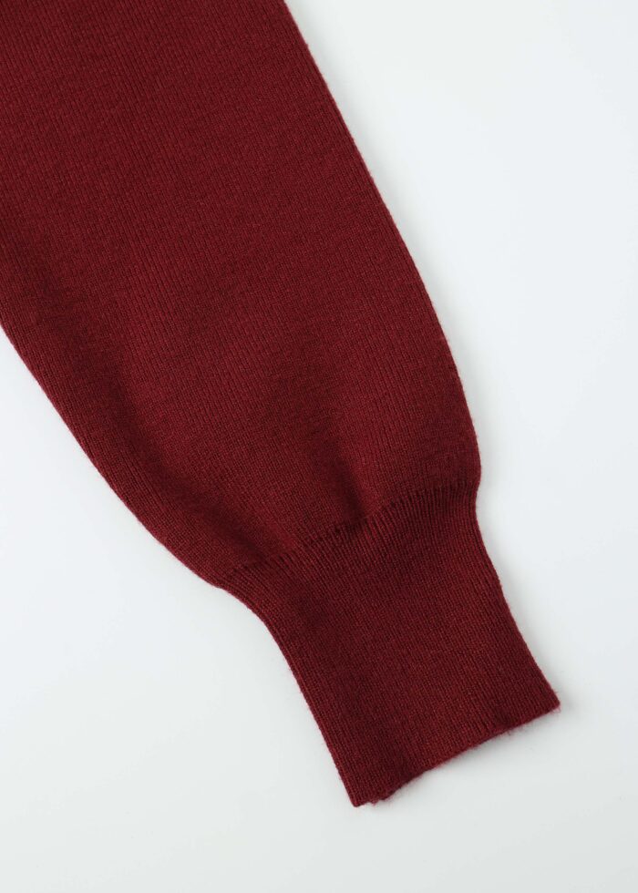 Kids Girl Knitted Fabric Short Dress - Image 6
