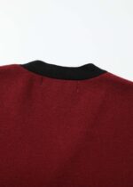 Kids Girl Knitted Fabric Short Dress - Image 7