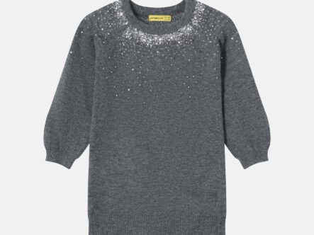 Kids Girl Strass Decor Short Dress