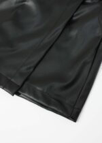 Kids Girl Leather Skirt-Short - Image 4