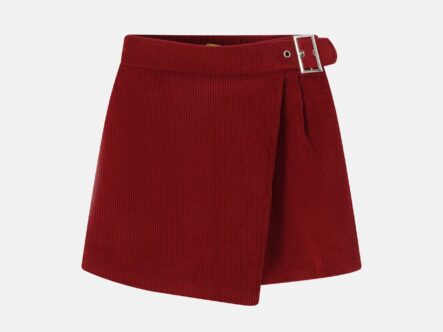Kids Girl Corduroy Skirt-Short