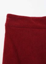 Kids Girl Corduroy Skirt-Short - Image 4