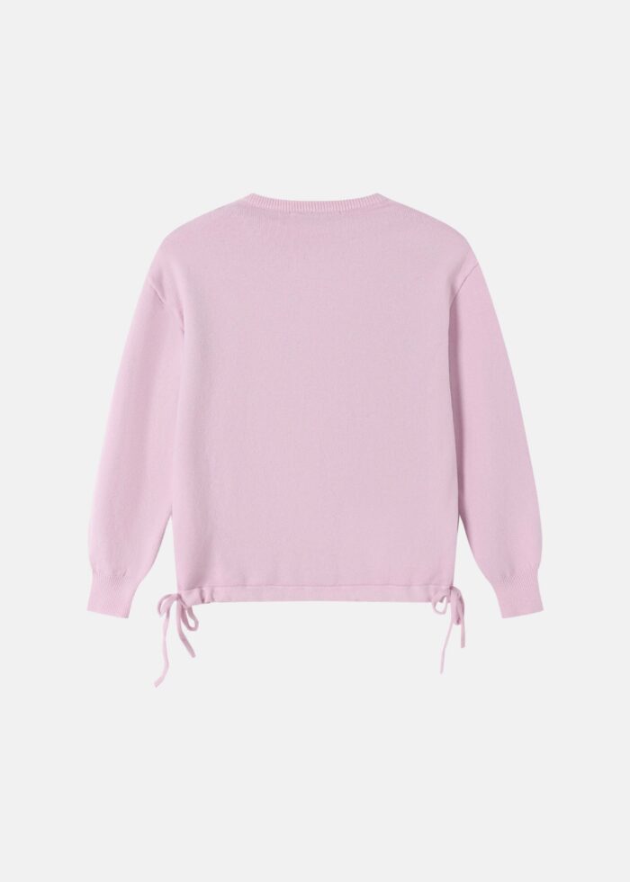⁦Kids Girl Flowers Decor Blouse⁩ - الصورة ⁦7⁩