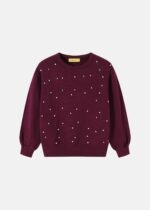 Kids Girl Strass Decor Blouse