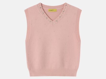 Kids Girl Strass Decor Top
