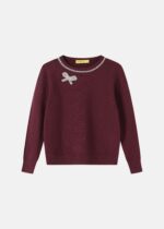 Kids Girl Bow Decor Blouse