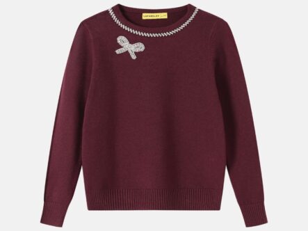 Kids Girl Bow Decor Blouse