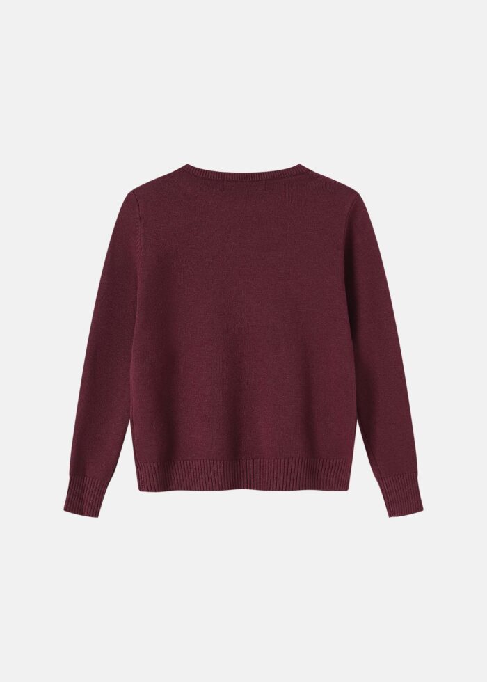 ⁦Kids Girl Bow Decor Blouse⁩ - الصورة ⁦7⁩