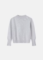 Kids Girl Knitted Plain Blouse