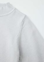 ⁦Kids Girl Knitted Plain Blouse⁩ - الصورة ⁦3⁩