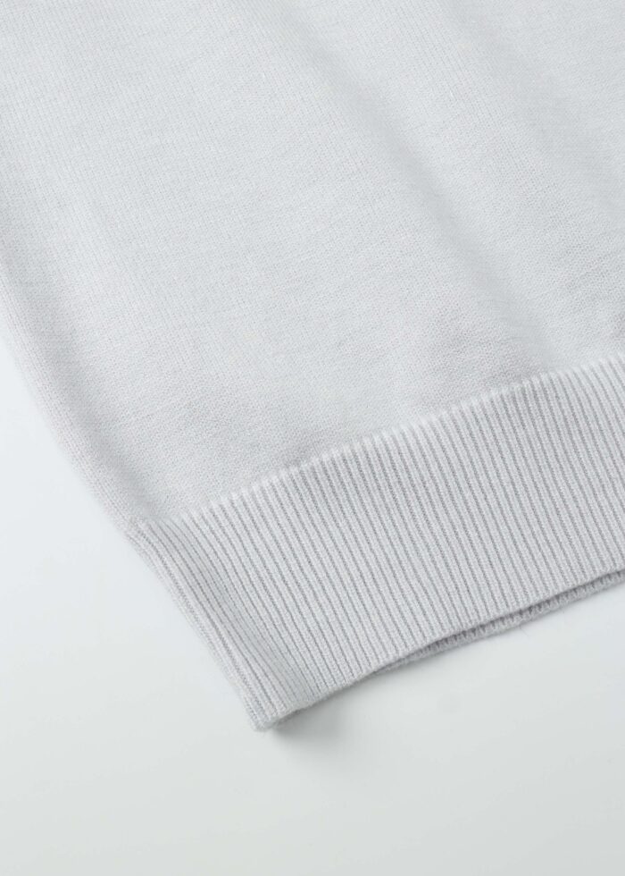 ⁦Kids Girl Knitted Plain Blouse⁩ - الصورة ⁦4⁩