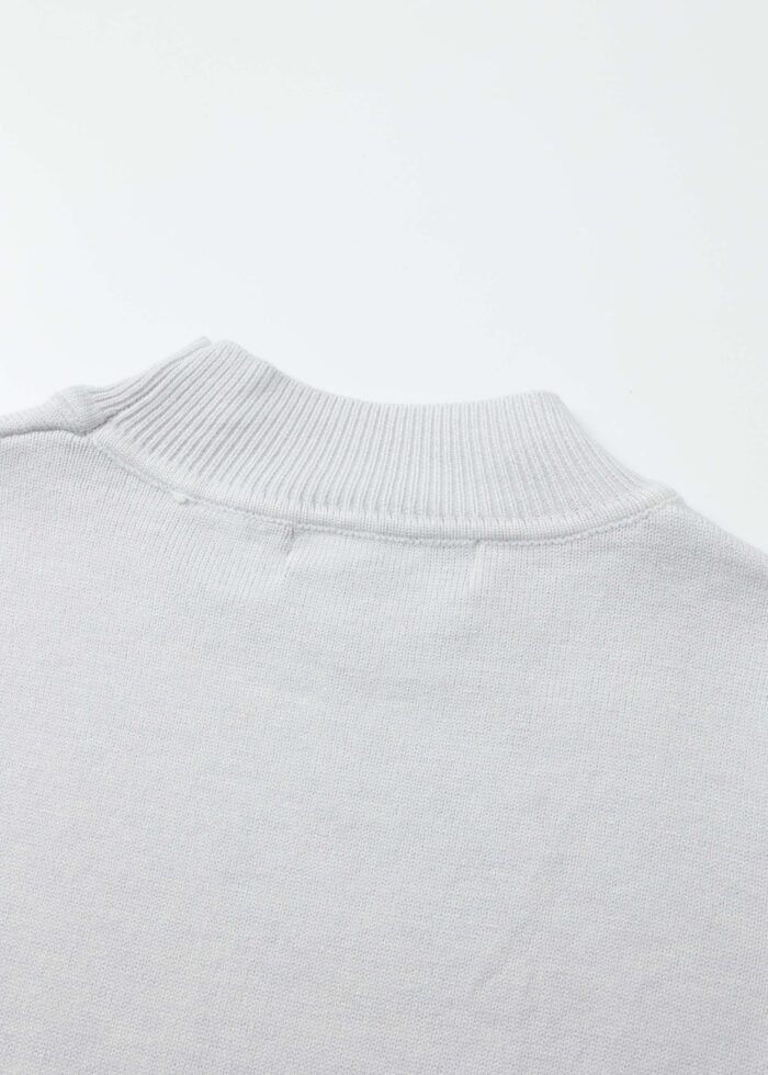 ⁦Kids Girl Knitted Plain Blouse⁩ - الصورة ⁦6⁩