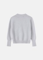 ⁦Kids Girl Knitted Plain Blouse⁩ - الصورة ⁦7⁩