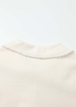 ⁦Kids Girl Buttons Decor Blouse⁩ - الصورة ⁦6⁩