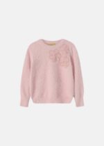 Kids Girl Hairy Knitted Blouse