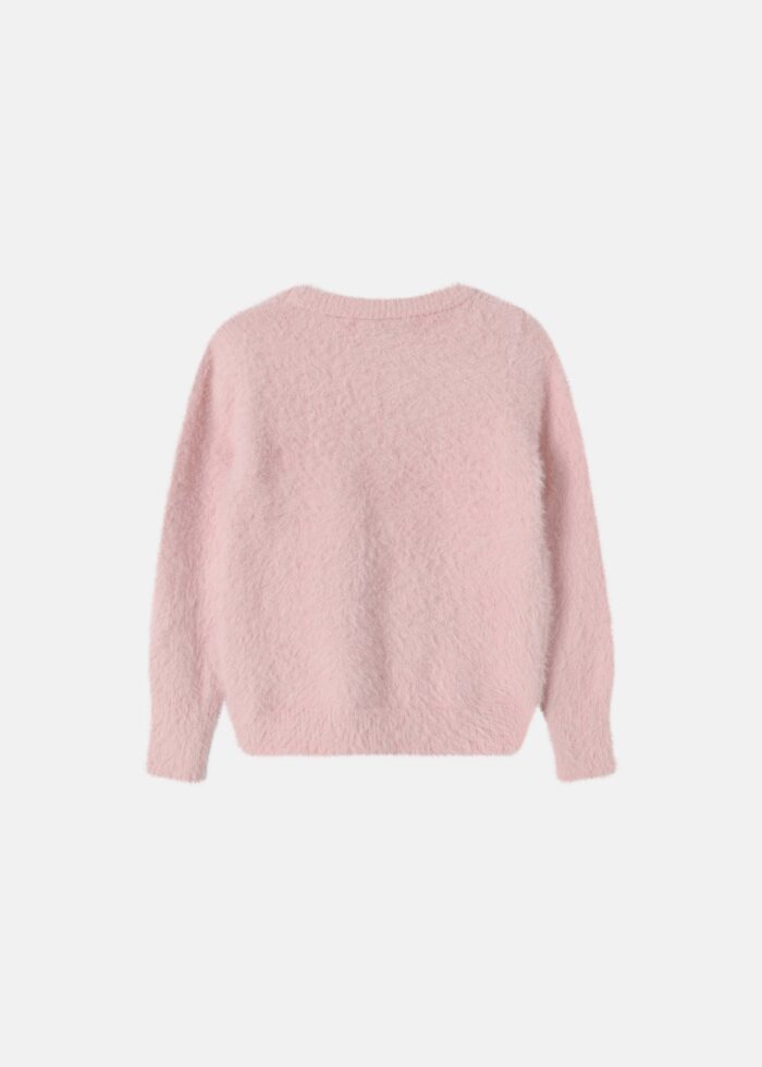 ⁦Kids Girl Hairy Knitted Blouse⁩ - الصورة ⁦7⁩