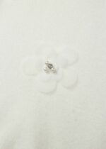 ⁦Kids Girl Flowers Decor Blouse⁩ - الصورة ⁦3⁩