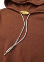 Kids Girl Knitted Plain Hoodie - Image 3