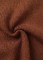 Kids Girl Knitted Plain Hoodie - Image 7