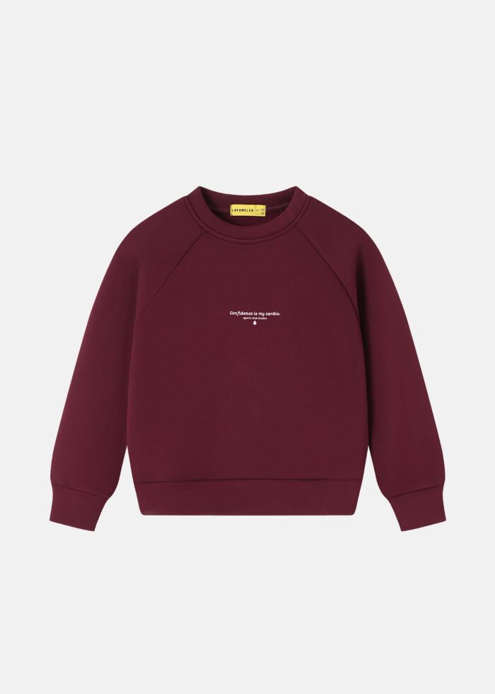 ⁦Kids Girl "Confidence is my Cardio" Blouse⁩ - الصورة ⁦1⁩