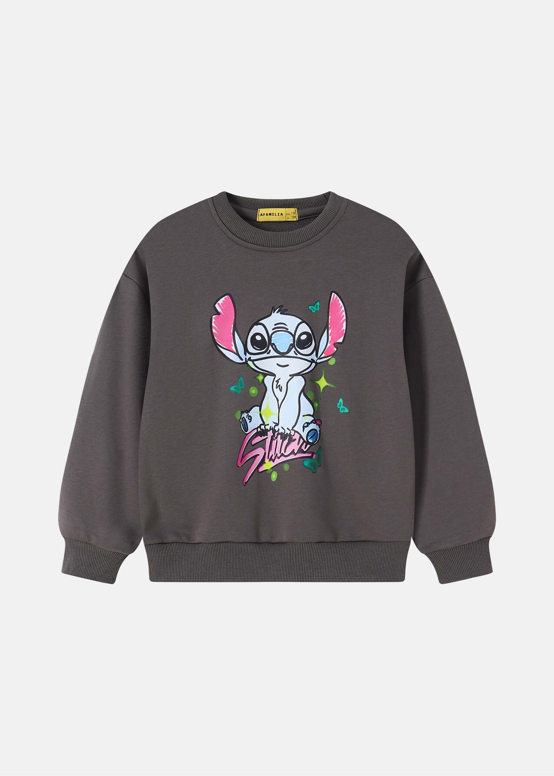 6225416012519-a سويتشيرت أطفال بناتي "Stitch" - الصورة 1