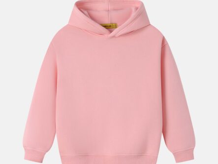 Kids Girl Plain Hoodie