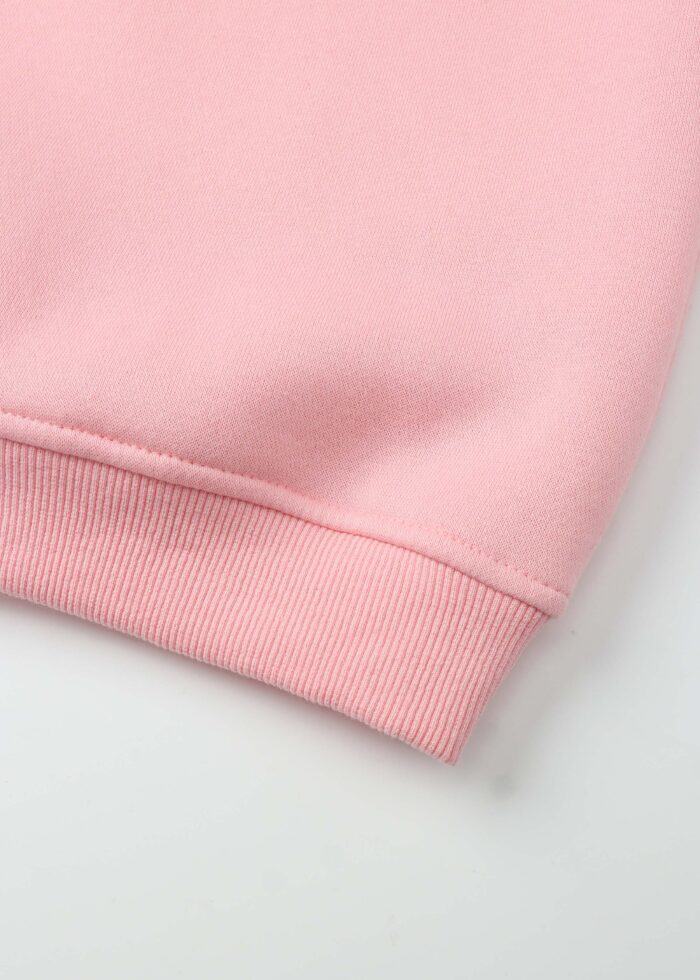⁦Kids Girl Plain Hoodie⁩ - الصورة ⁦4⁩