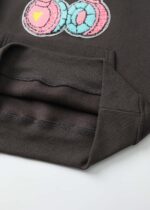 ⁦Kids Girl Beaded Embroidery Headphone Design Hoodie⁩ - الصورة ⁦5⁩