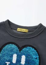 ⁦Kids Girl Two-Way Sequin Embroidery Design Blouse⁩ - الصورة ⁦3⁩