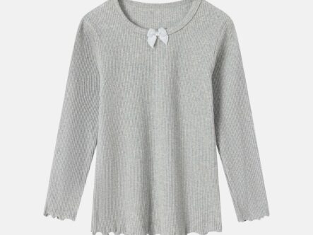 Kids Girl Striped Fabric Blouse
