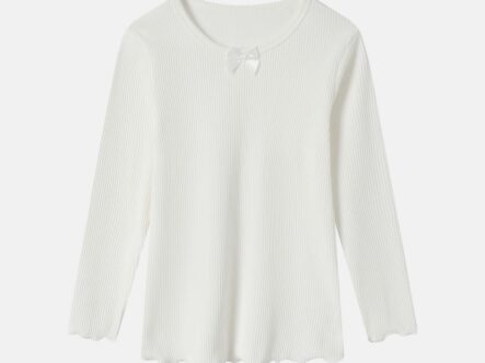 Kids Girl Striped Fabric Blouse