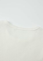 ⁦بلوزة أطفال بناتي بنسيج مخطط⁩ - الصورة ⁦5⁩