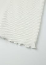 ⁦بلوزة أطفال بناتي بنسيج مخطط⁩ - الصورة ⁦6⁩