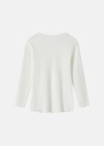 ⁦بلوزة أطفال بناتي بنسيج مخطط⁩ - الصورة ⁦7⁩