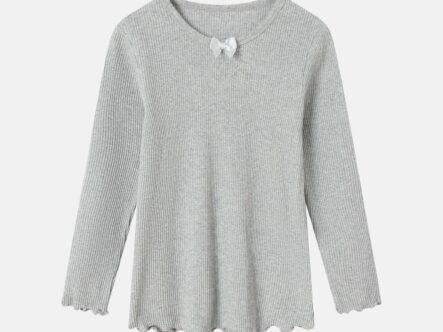 Kids Girl Striped Fabric Blouse