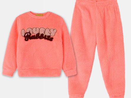 Kids Girl "Lovely Rabbits" Two-Pieces Pajama