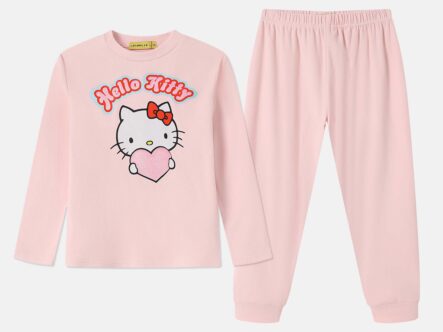 Kids Girl "Hello Kitty" Two-Pieces Pajama