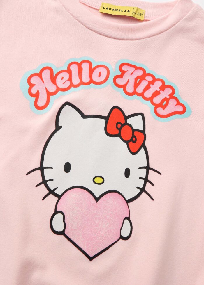 Kids Girl "Hello Kitty" Two-Pieces Pajama - Image 3