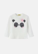 ⁦Kids Girl Panda Design Two-Pieces Pajama⁩ - الصورة ⁦2⁩