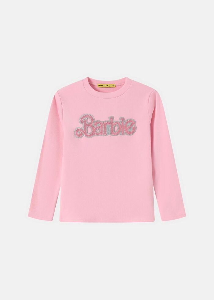 ⁦Kids Girl "Barbie" Two-Pieces Pajama⁩ - الصورة ⁦2⁩