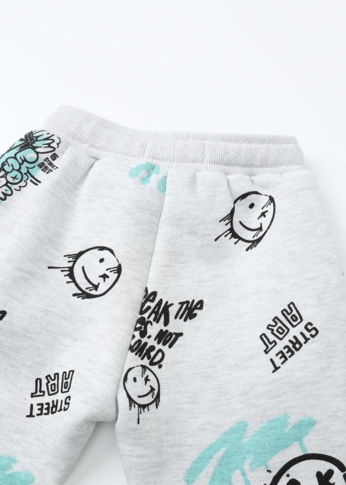 ⁦Baby Boy Drawings Printed Sport Trouser⁩ - الصورة ⁦5⁩