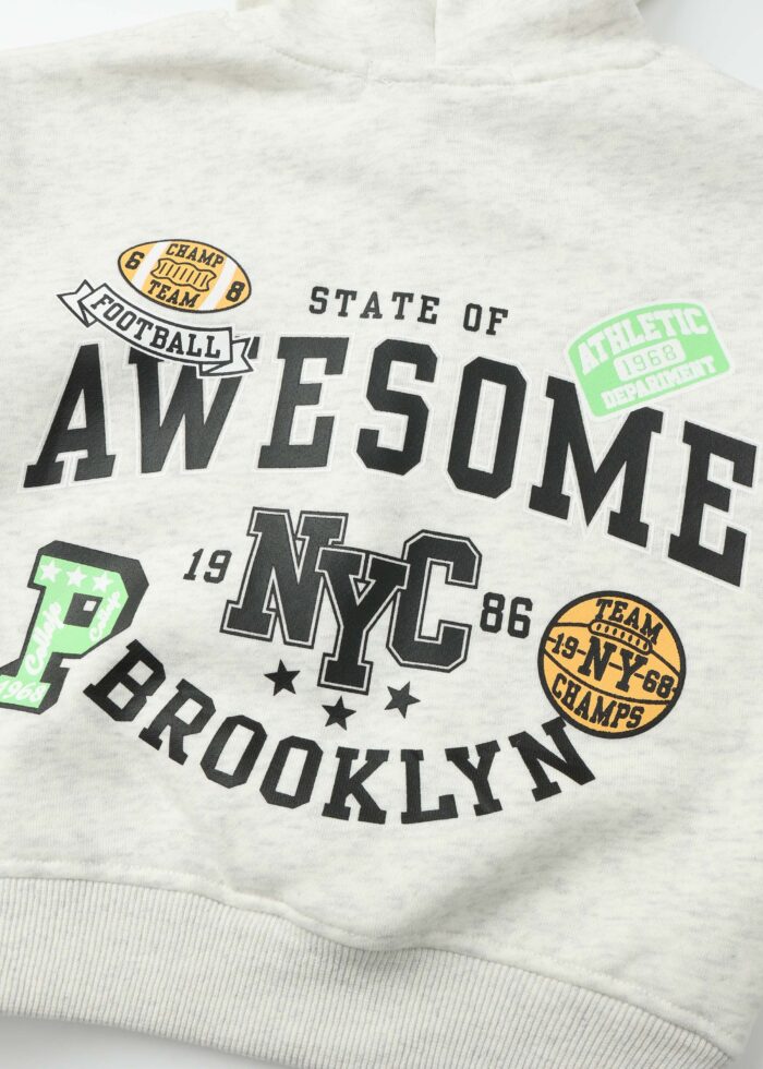 ⁦Baby Boy "State Of Awesome" Hoodie⁩ - الصورة ⁦6⁩