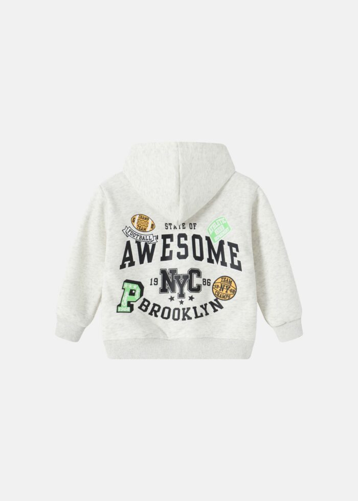 ⁦Baby Boy "State Of Awesome" Hoodie⁩ - الصورة ⁦7⁩