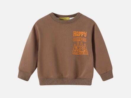 بلوزة أطفال بيبي ولادي "Happy Camper"