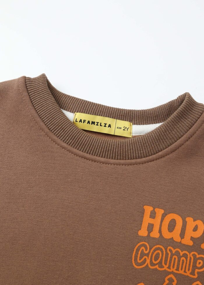 ⁦Baby Boy "Happy Camper" Blouse⁩ - الصورة ⁦2⁩
