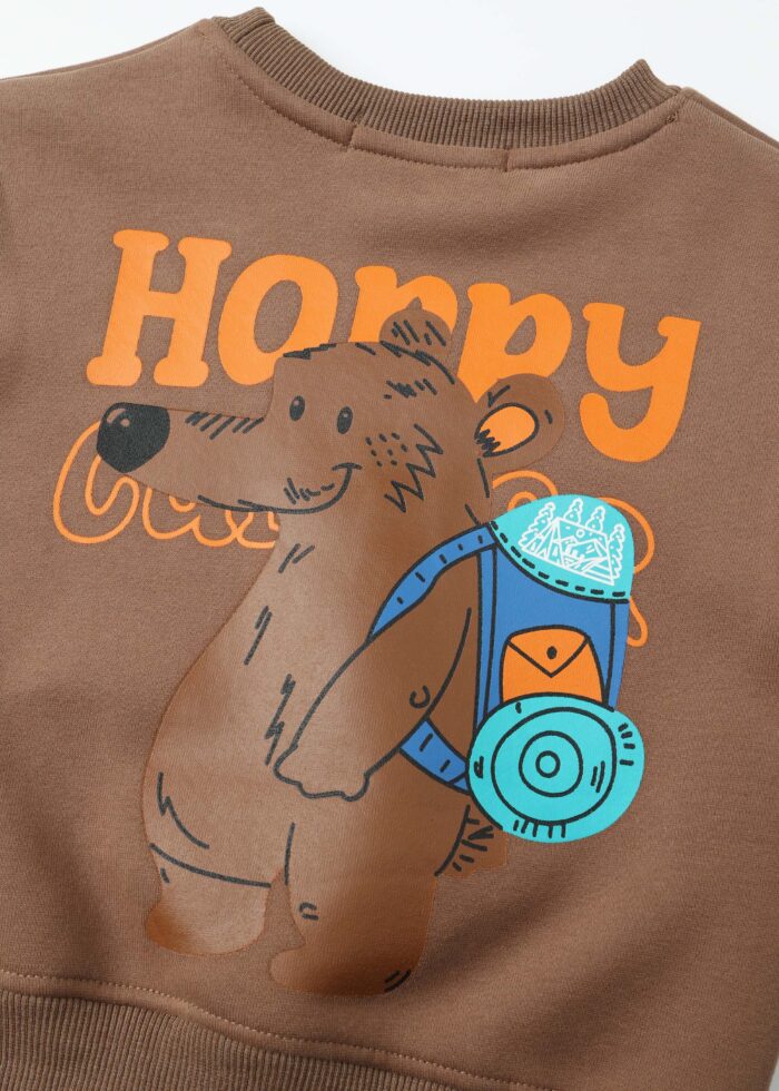 ⁦Baby Boy "Happy Camper" Blouse⁩ - الصورة ⁦6⁩