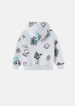 ⁦Baby Boy Drawings Printed Hoodie⁩ - الصورة ⁦6⁩
