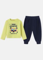 Baby Boy "Snow Adventure" Two-Pieces Pajama